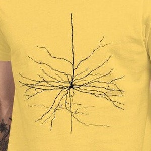 Santiago Ramón y Cajal Pyramidal Neuron. Unisex t-shirt