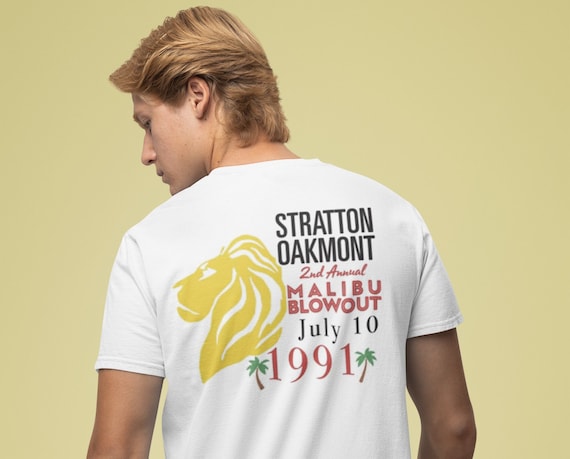 Vintage Stratton Oakmont Jordan Belfort Wolf of Wall Street Shirt Etsy