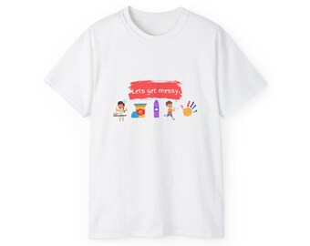 Lets Get Messy Shirt, Occupational Therapist Shirt, Sensory Shirt, OTA Shirt, Therapist Gift, OT Gift, Occupational Therapist Gift