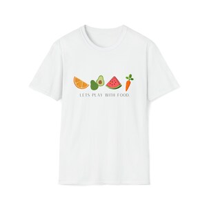 Let's Play with Food shirt, Feeding Therapy Shirt, Speech Therapy Shirt, Occupational Therapy Shirt, Therapist Gift, Pediatric Therapist image 7