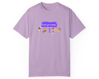 Lets get messy occupational therapy shirt, OT Shirt, OTA Shirt, occupational therapist gift, therapist gift, sensory