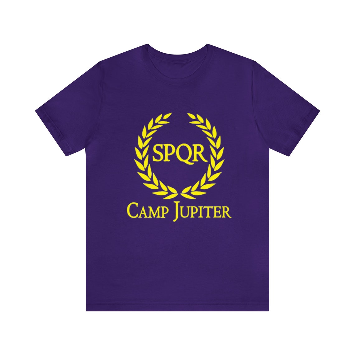 Maglietta Percy Jackson - Campo Giove SPQR - Unisex, Colore Viola, Per Book Week 2025