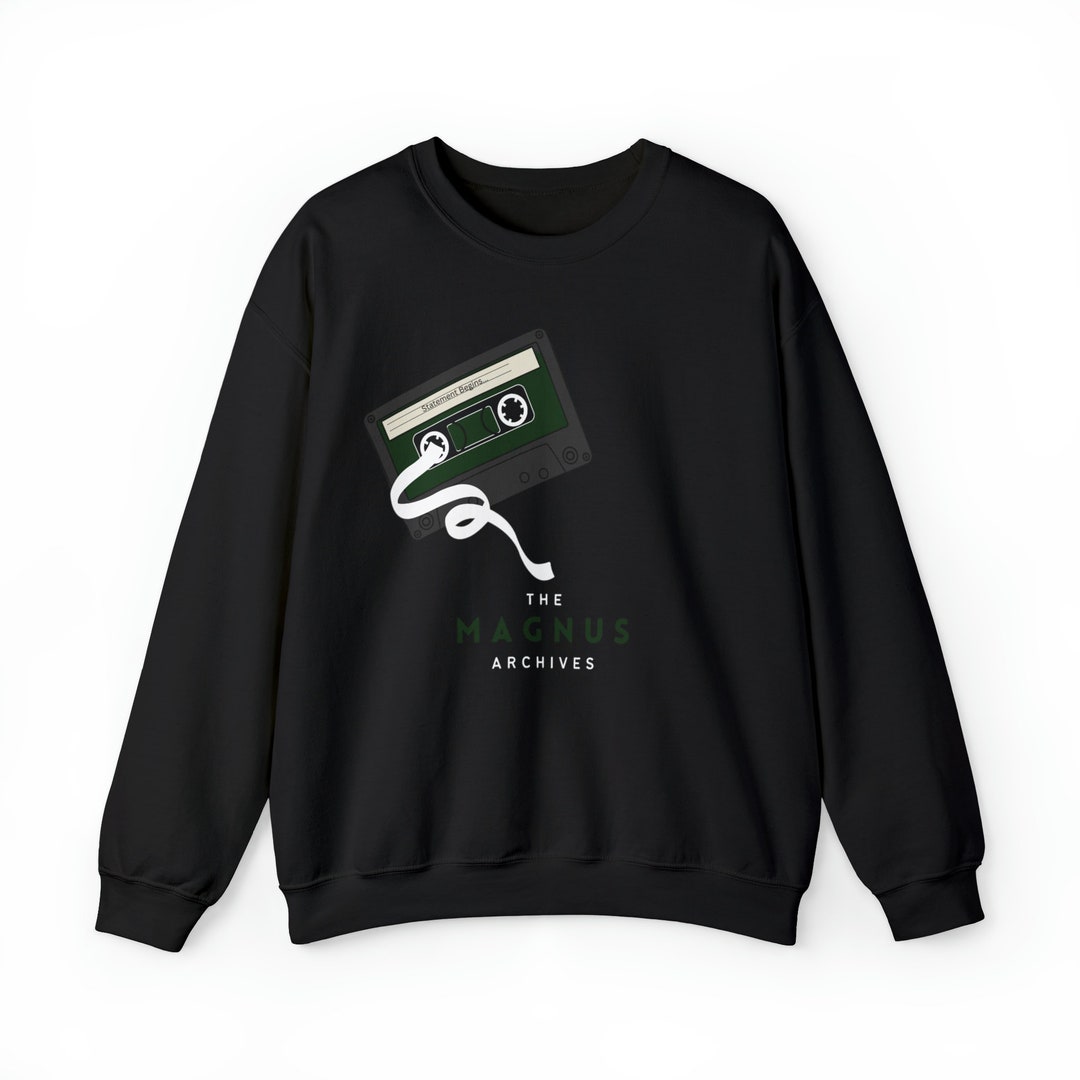 The Magnus Archives Tape Recorder Sweatshirt the Magnus Etsy