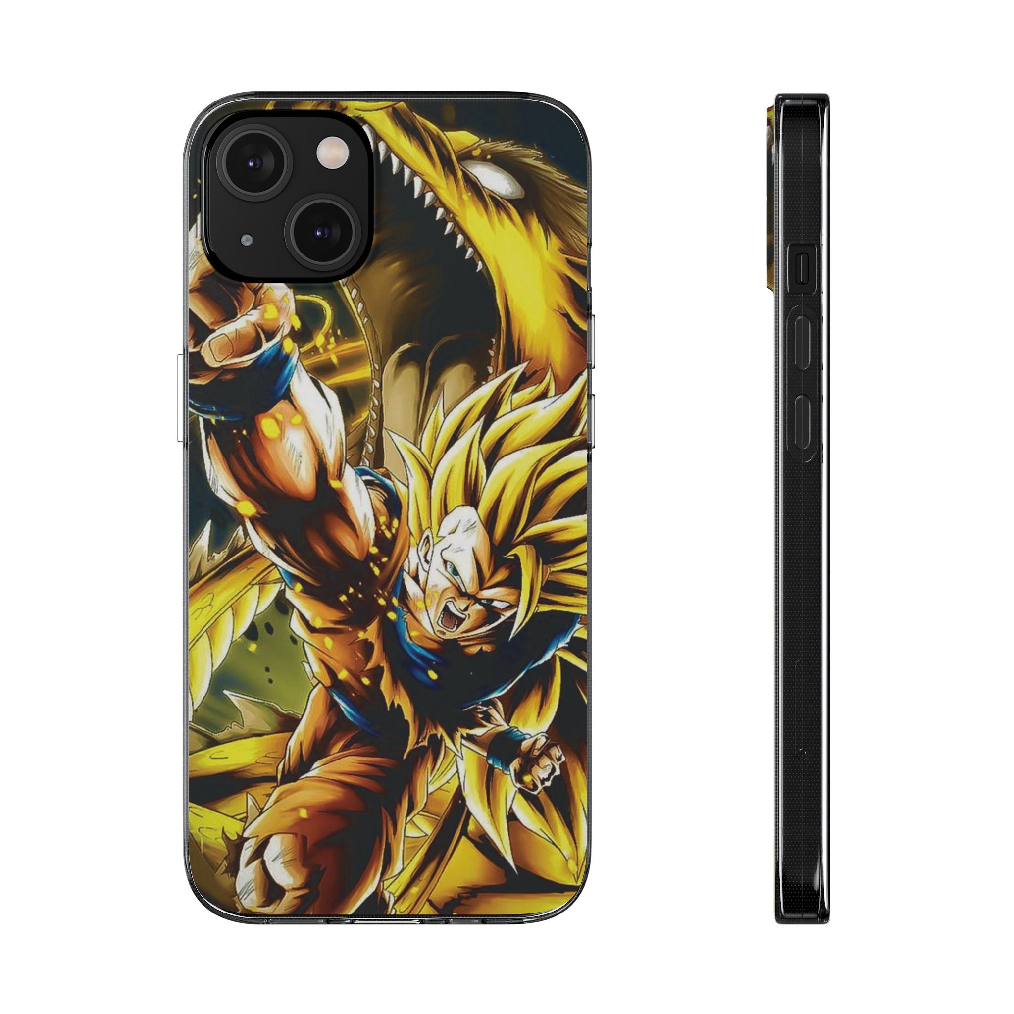 Goku Dragon Ball Samsung Galaxy Z Flip 5 Clear Case