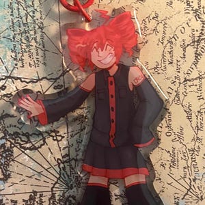 VOCALOID kasane teto keychain