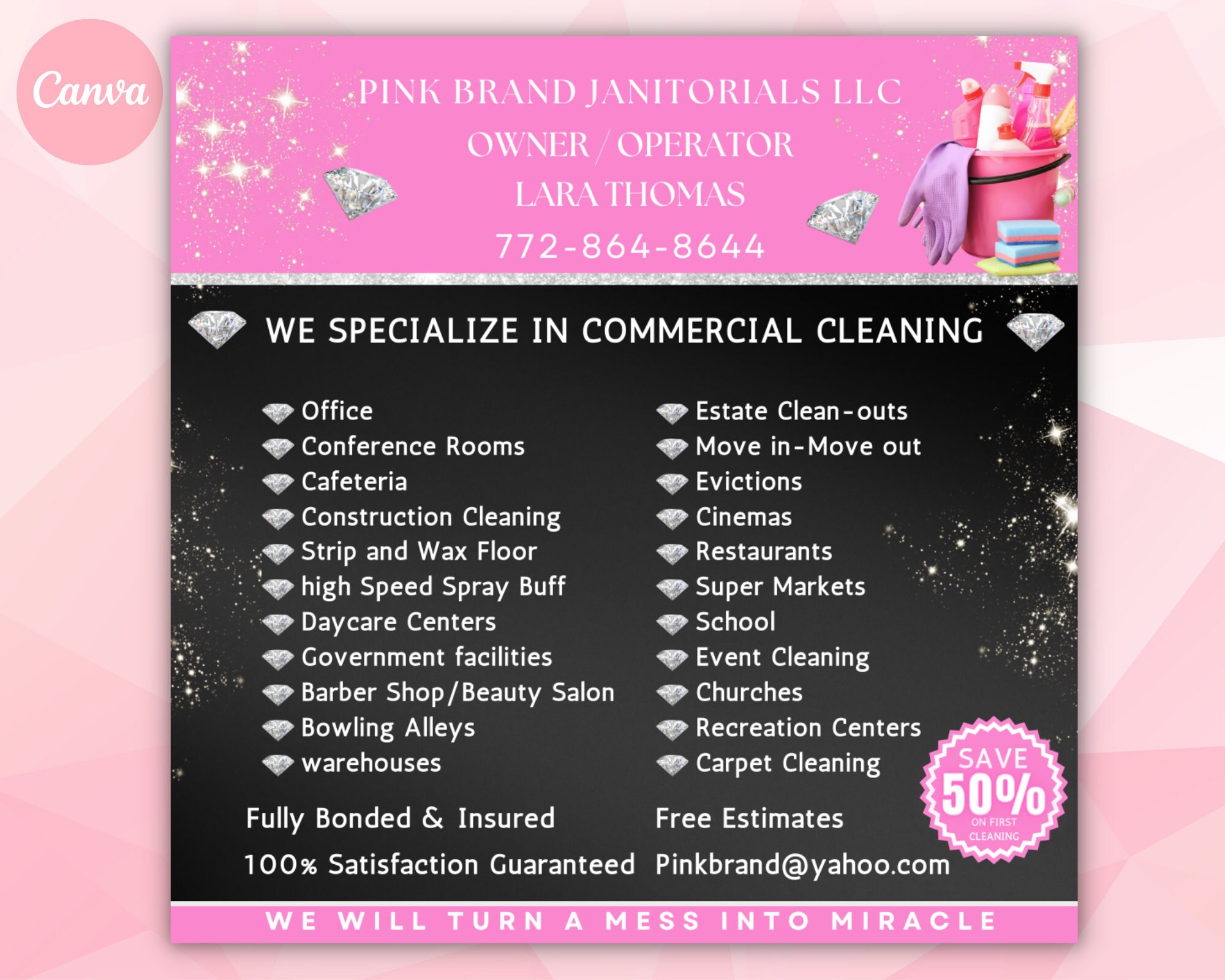 Cleaning Flyer, Cleaning Service Flyer, Cleaning Flyer Advertisement ...
