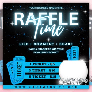 Raffle Flyer, Raffle Ticket Flyer, Giveaway Flyer, Hair Raffle Flyer, Braids Raffle Flyer, Lash Raffle flyer, Social Media Flyer, Editable