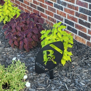 custom sports yard stakes