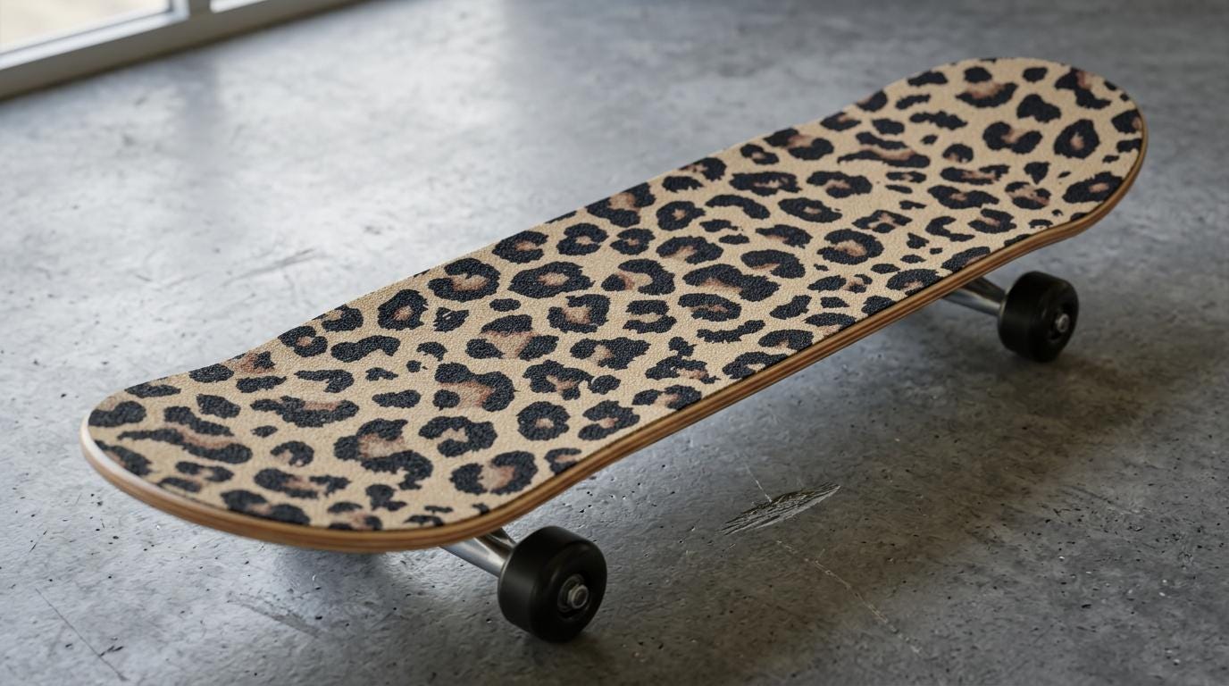 Skateboard Deck River City Girls + Grip Tape - Limited Run Games - Neuf