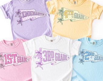 Teacher Team Shirts, Comfort Colors Back to School Shirt, Grade Level Team Tees, Teacher Gift, First Second Third Fourth Fifth Grade