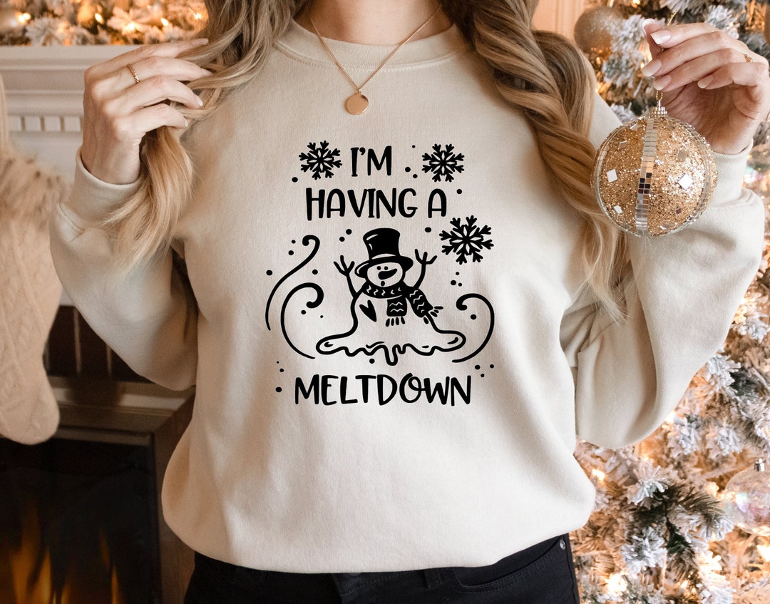 Having A Meltdown Crewneck main image 1