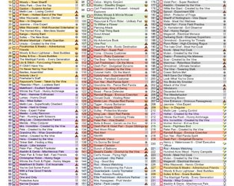 Lorcana - Attack of the Vine! Card List