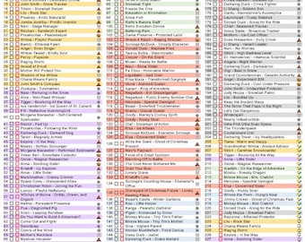 Lorcana - Winterspell-kaartlijst