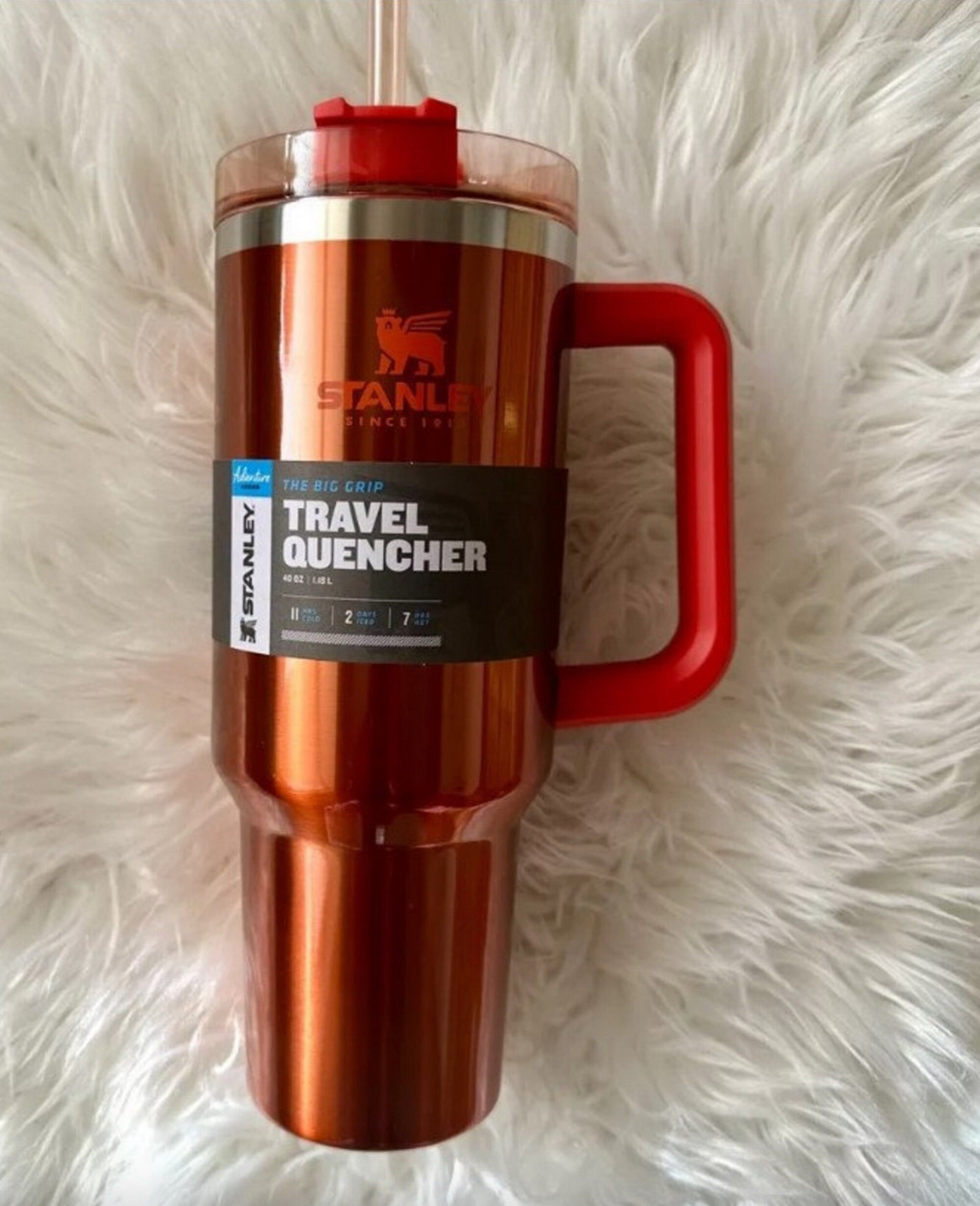 Stanley 40oz Quencher H2.O Flowstate Tumbler (Soft Matte) - FREE Laser  Engraving - Stainless Steel Powder Coated Travel Mug With Lid & Straw