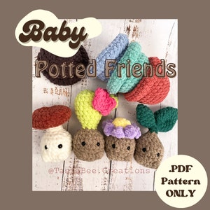 Baby Potted Friends CROCHET PATTERN