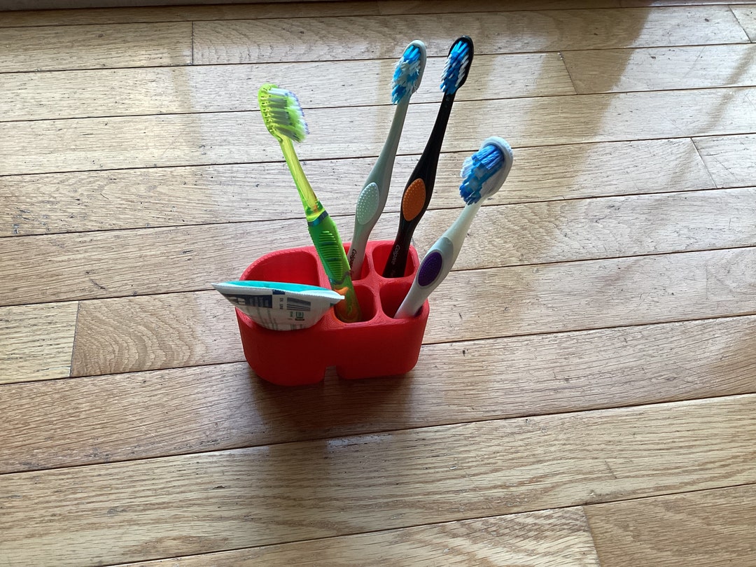 3d Printed Tooth Brush Holder Etsy