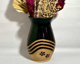 Handmade Ceramic Vase | Flower Vase | Hand painted Decor | Home Decor | Ceramic Vase