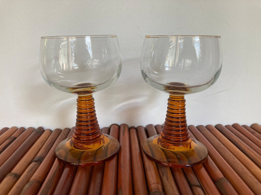 Midcentury Roemer Beehive Glasses Etsy