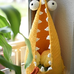 CROCHET PATTERN Alien Plant Hanger Monster, Car Hanger Mirror Hanging