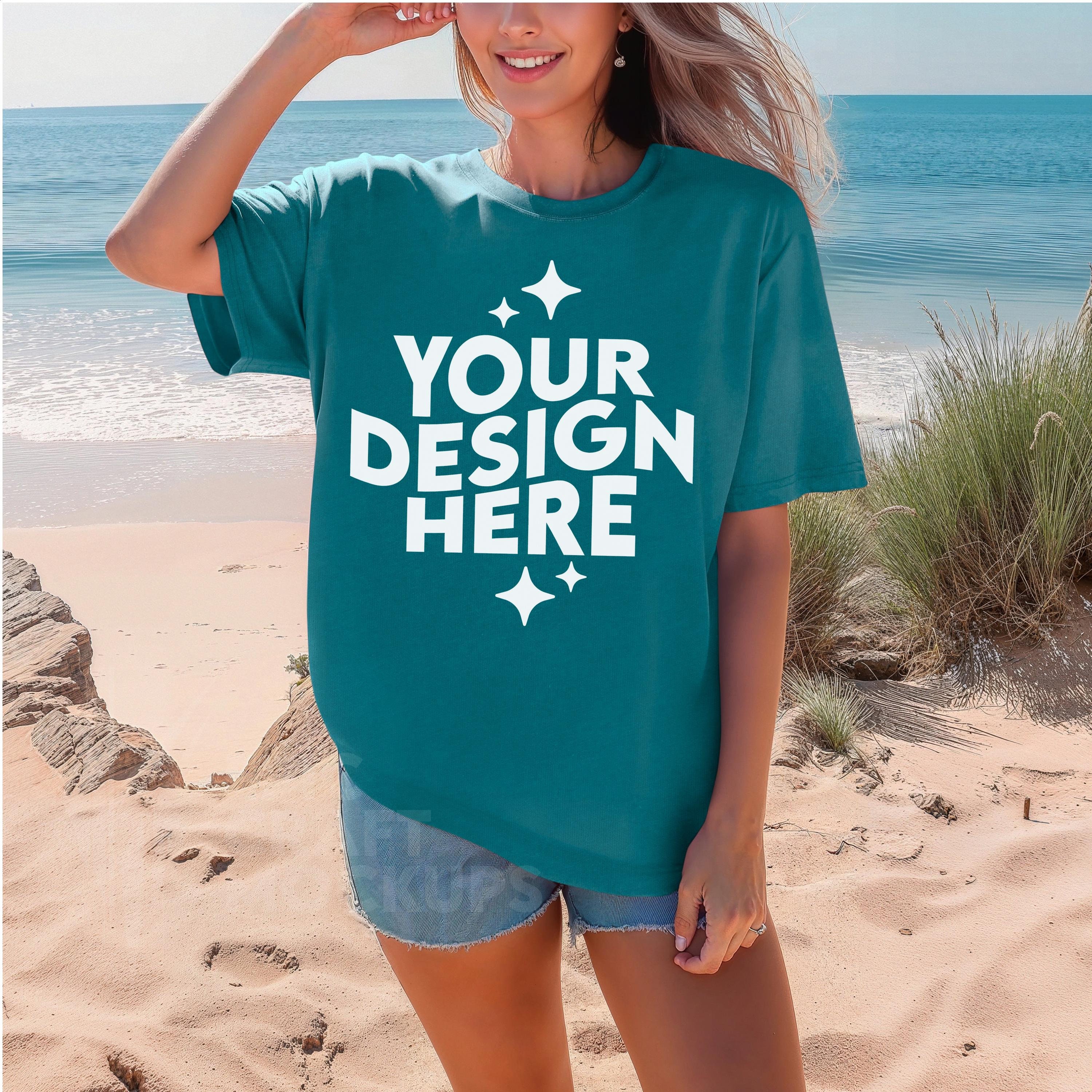 ★ WONDER VISITOR★ MINT pfp Overfit Tshirt Blue m1037_1430 MINT pfp Overfit T-shirt [Blue] - wonder visitor | 60