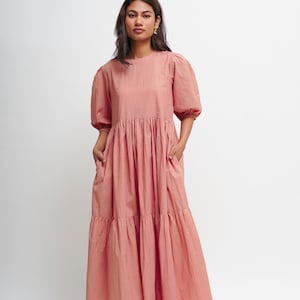 black maxi dress with white blazer Miss Circle Delia White Blazer Dress with Pleated Detail XXS