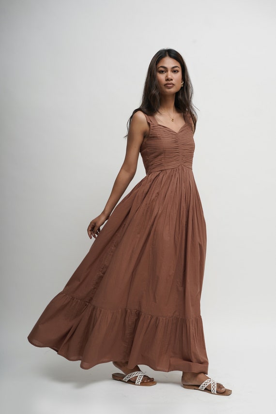 princess polly baby blue dress Shop Long Brown Maxi Dresses for Women