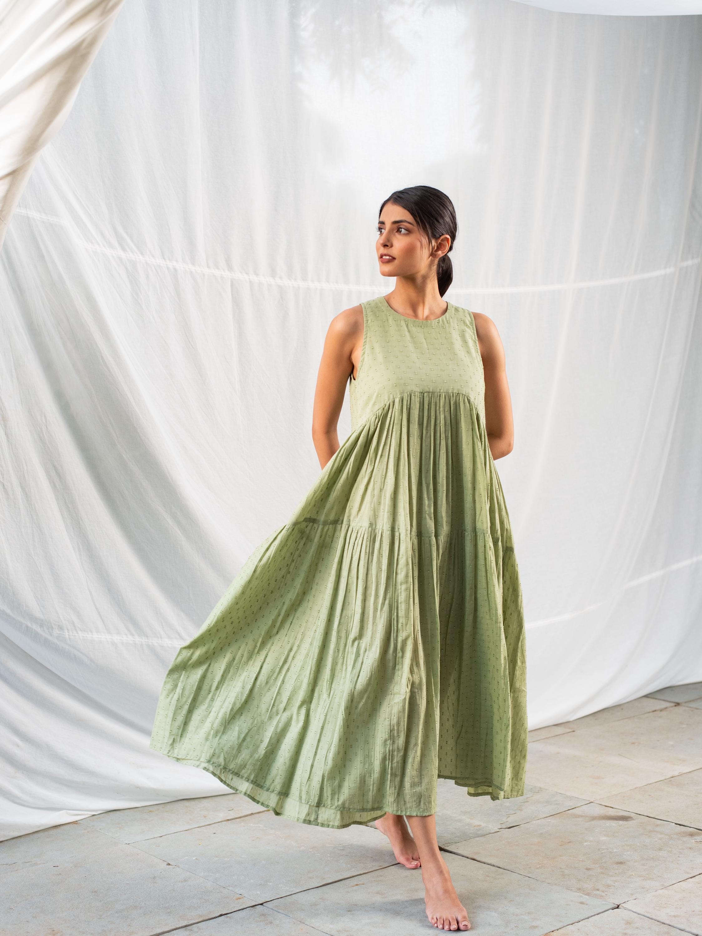 Green Empire Waist - Etsy