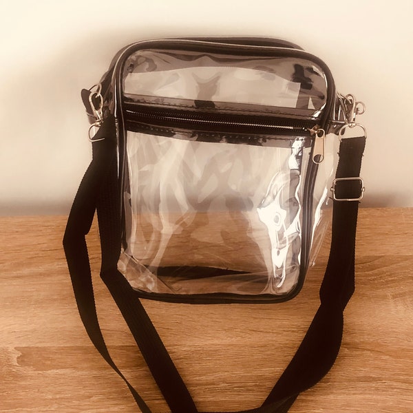 Stadium Approved Clear Crossbody Bag