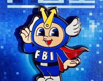 Space-Time FBI Spezialagent | Romeo Is A Dead Man 1,5 Zoll Emaille Pin