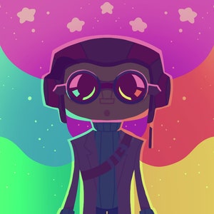 Smell The Universe | Psychonauts 9” x 6” Art Print