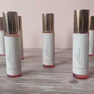 Bewundern Rollerball Parfüm (Vanille, Rose, Bergamotte ätherisches Öl)