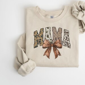 Coquette Mama Western Sweatshirt, Western Mama Sweatshirt, Mom&#39;s Country Sweatshirt, Trendy Mother&#39;s Day Gifts, Cowgirl Mama Gifts