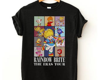 Rainbow Brite The Eras Tour T-Shirt, Rainbow Brite Funny Shirt, Cartoon Shirt, Friends Nostalgia Shirt, Unisex Shirt