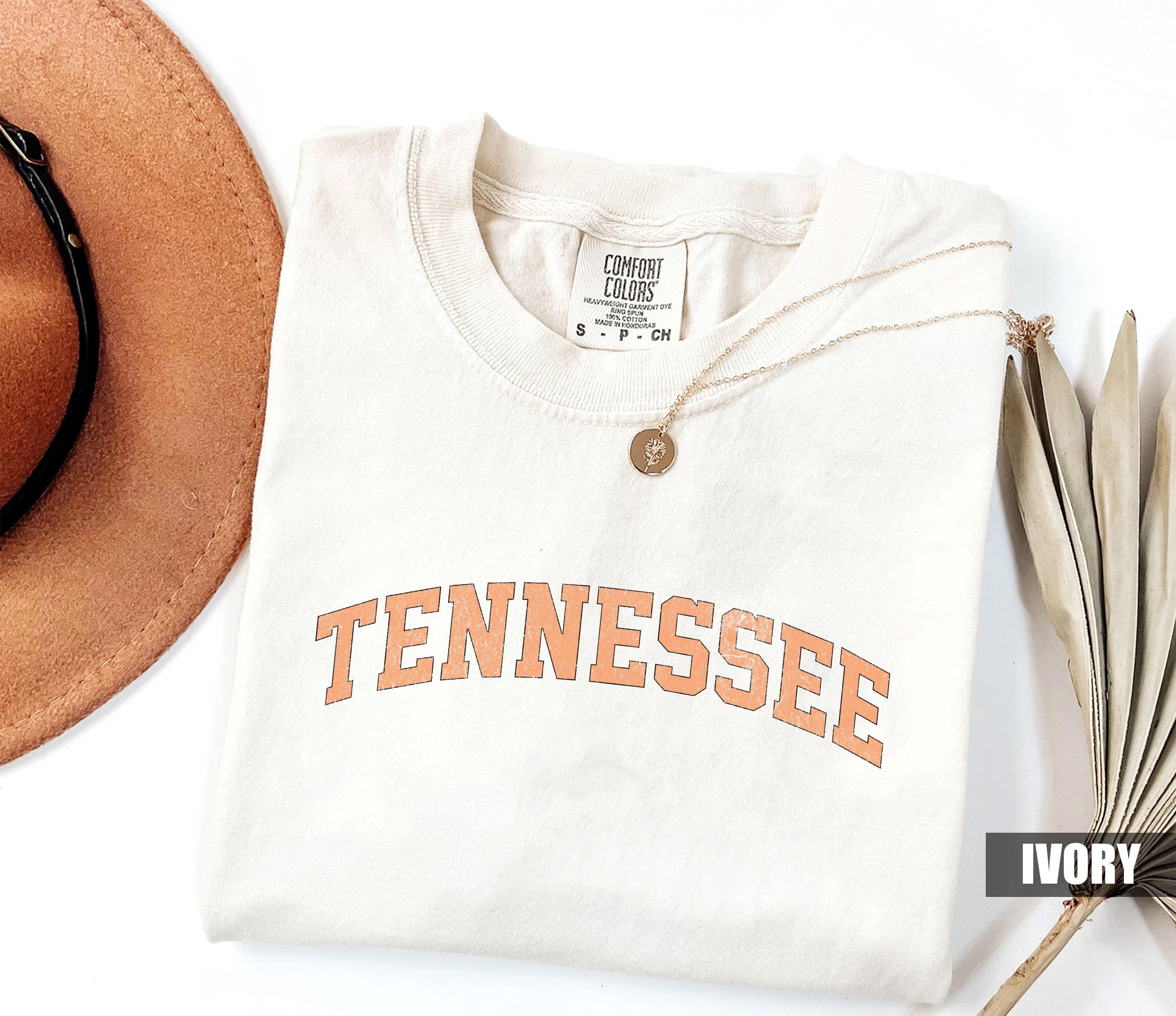 Tennessee Comfort Colors T-Shirt, Tennessee Shirts, Vintage Tennessee, Tennessee Travel Gift, Tennessee Game Day, Tennessee Gift
