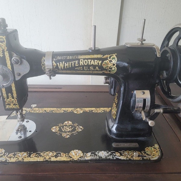 White Sewing Machine Cabinet - Etsy