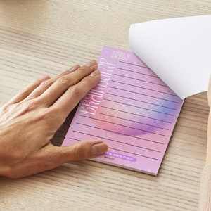 Digital Printable Notepad Designs X4 - Get All Your Thoughts Out After ...