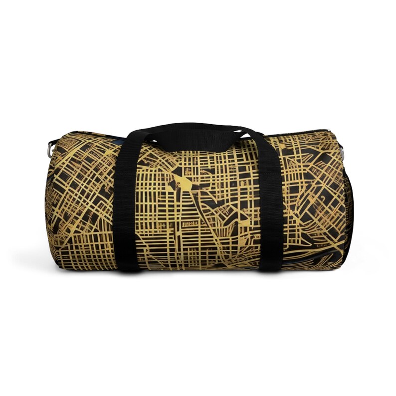 City Map of Milan Duffel Bag Etsy