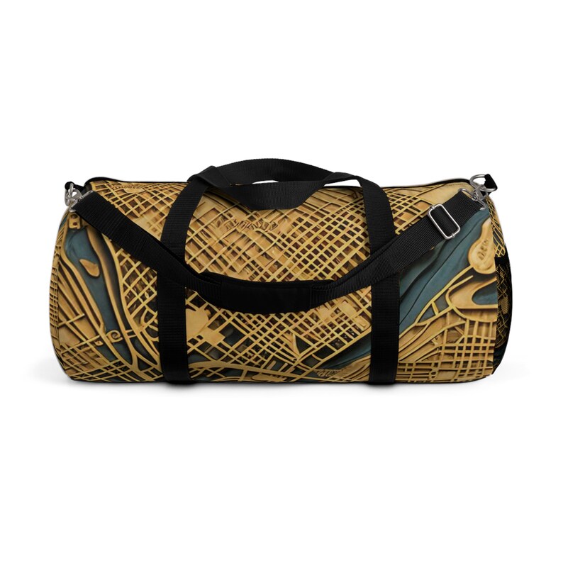 City Map of the Maldives Duffel Bag Etsy Australia