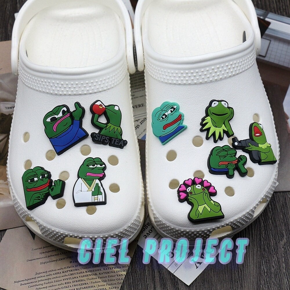 Pepega & POGGERS Shoe Charms (2 PACK) - PeepoParadise