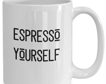 Espresso Coffee Mug Gifts for Men and Women, More Espresso Gift Ideas for Coffee Lovers