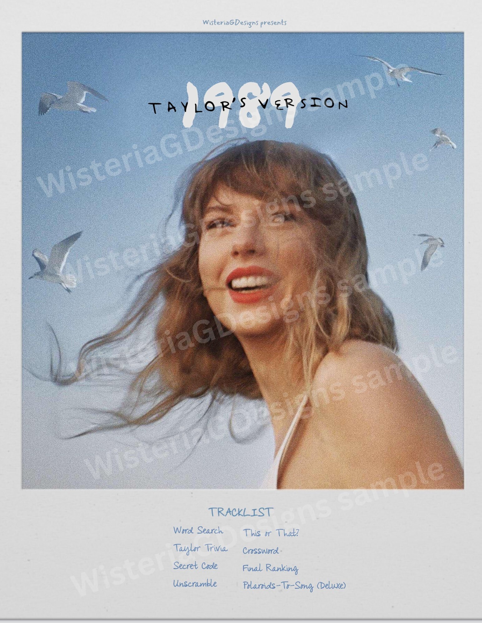 1989 Taylors Version - Etsy 1989 Taylors Version - Etsy