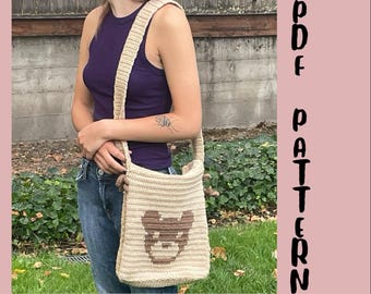 Acnh Lunch Bag Crochet | Crossing Bear Animal |