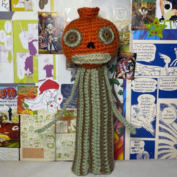 Crochet Over the Garden Wall Pattern | Pumpkin Enoch | Horror