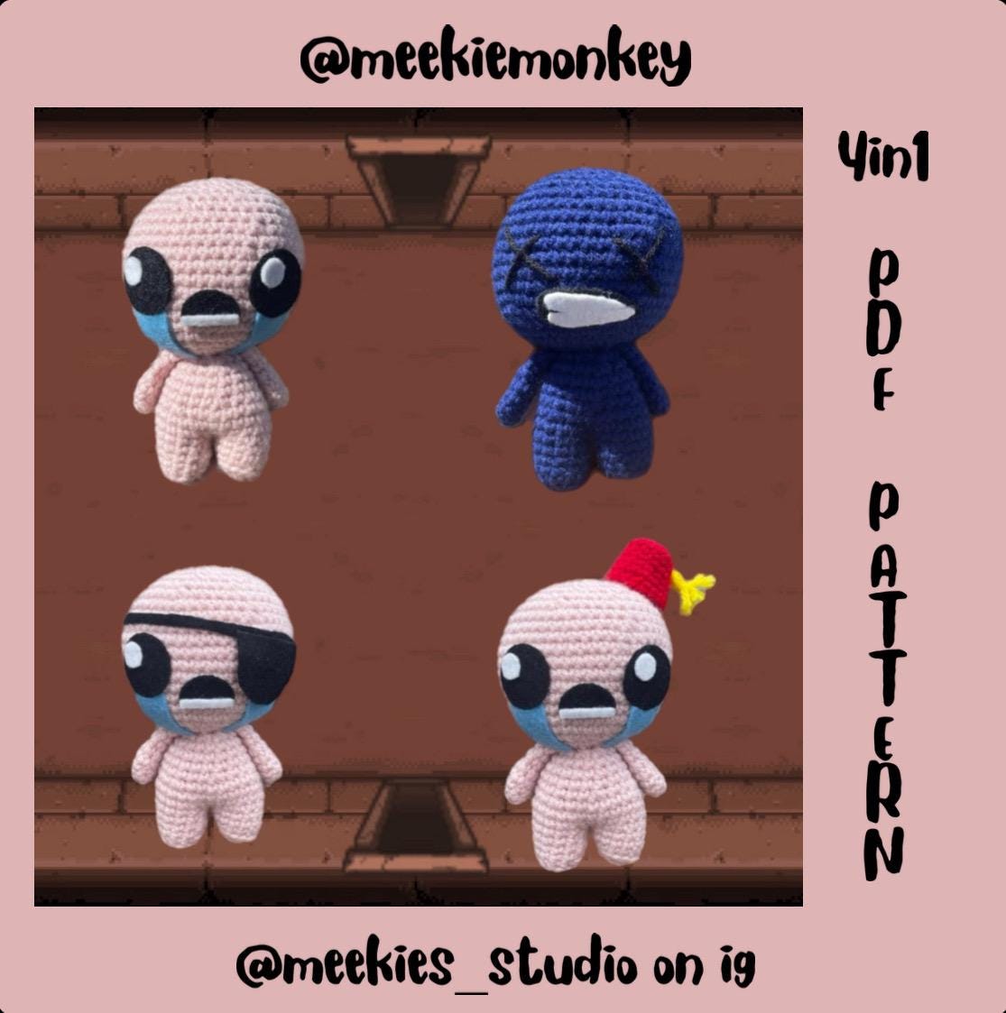 Binding Isaac - Etsy Binding Isaac - Etsy