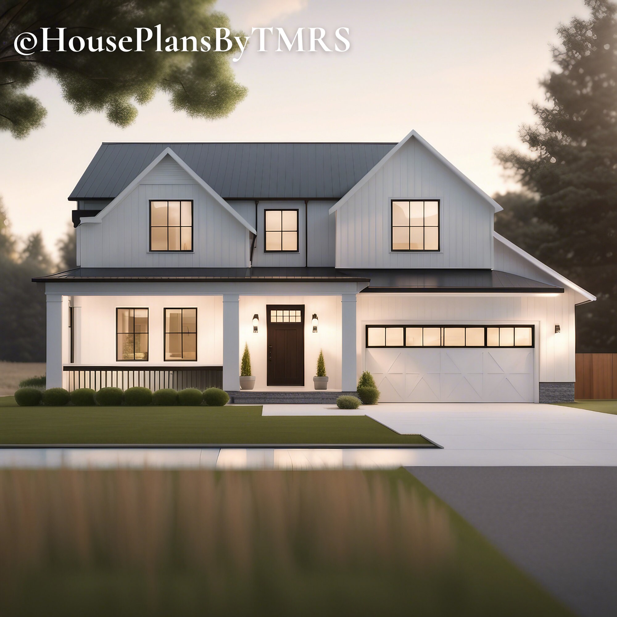 2 Story Dream House Floor Plans