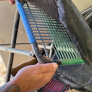 Vintage folding stool