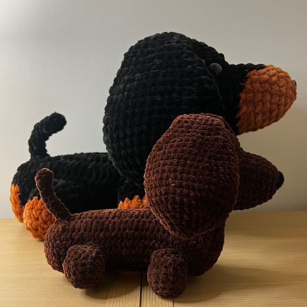 Stuffed Dachshund - Etsy