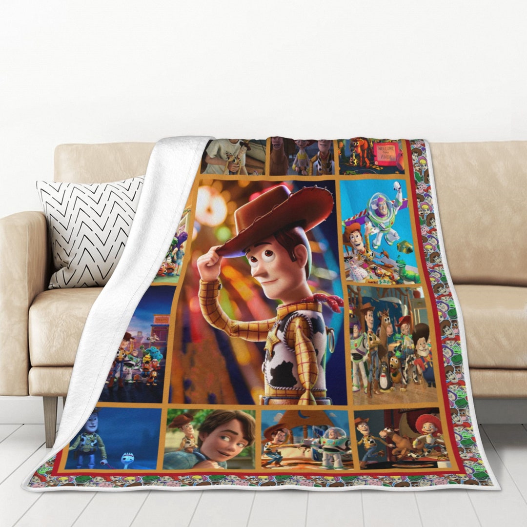 Custom Toy Story Blanketpersonalized Disney Fleece Blanket Etsy