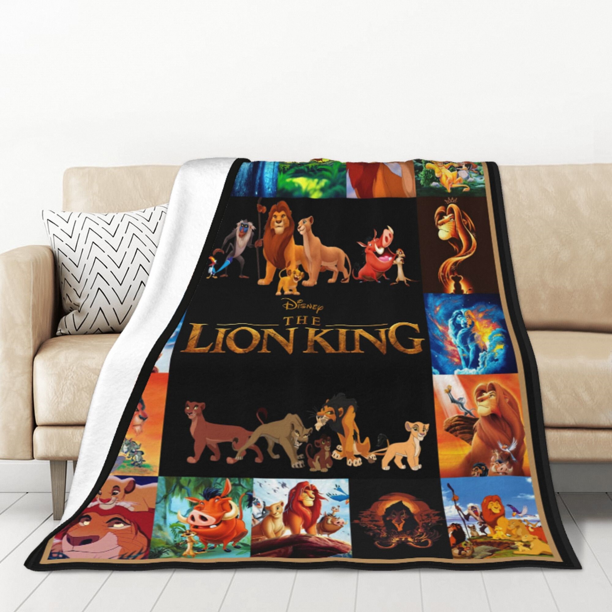 Lion King Blanket, Lion King Fleece Blanket sold by Lazy Agnesse SKU