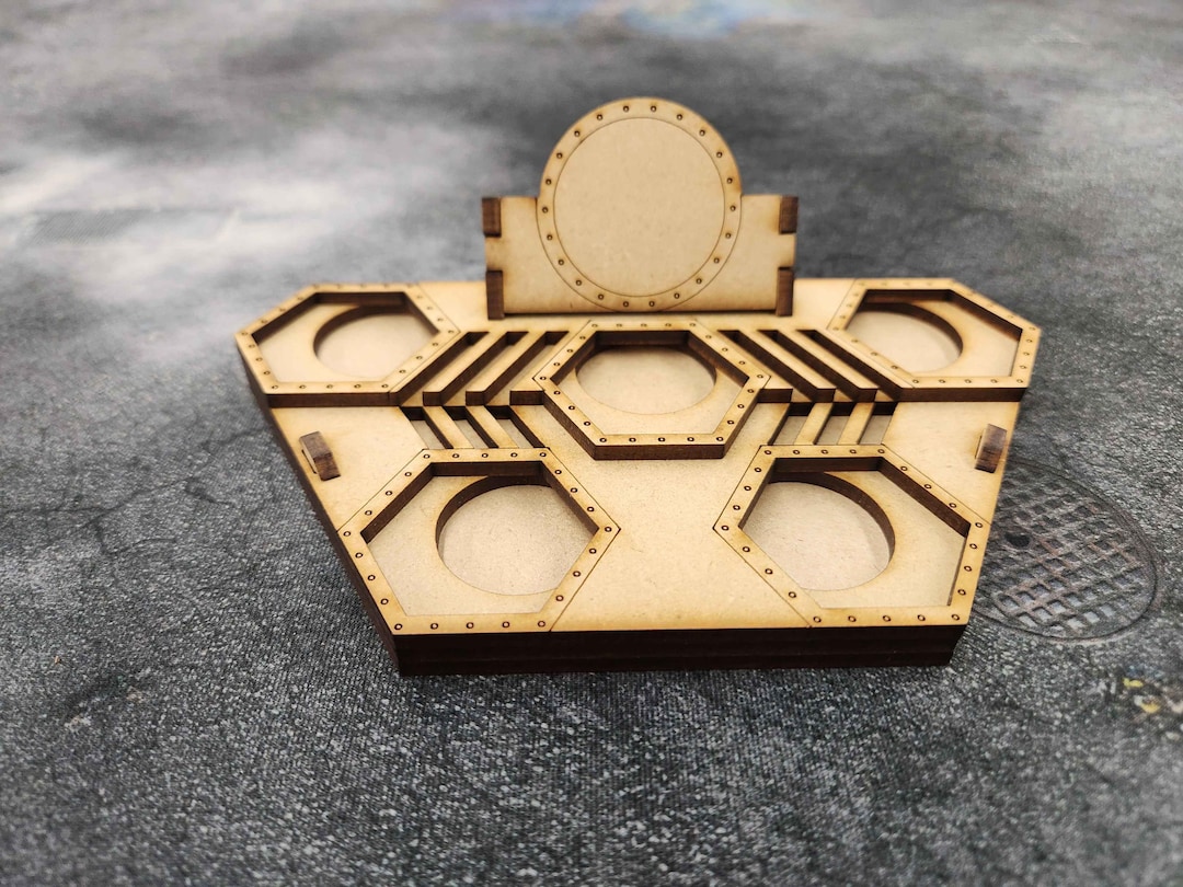 Display Board for Use With Battletech - 5 Spots - Etsy